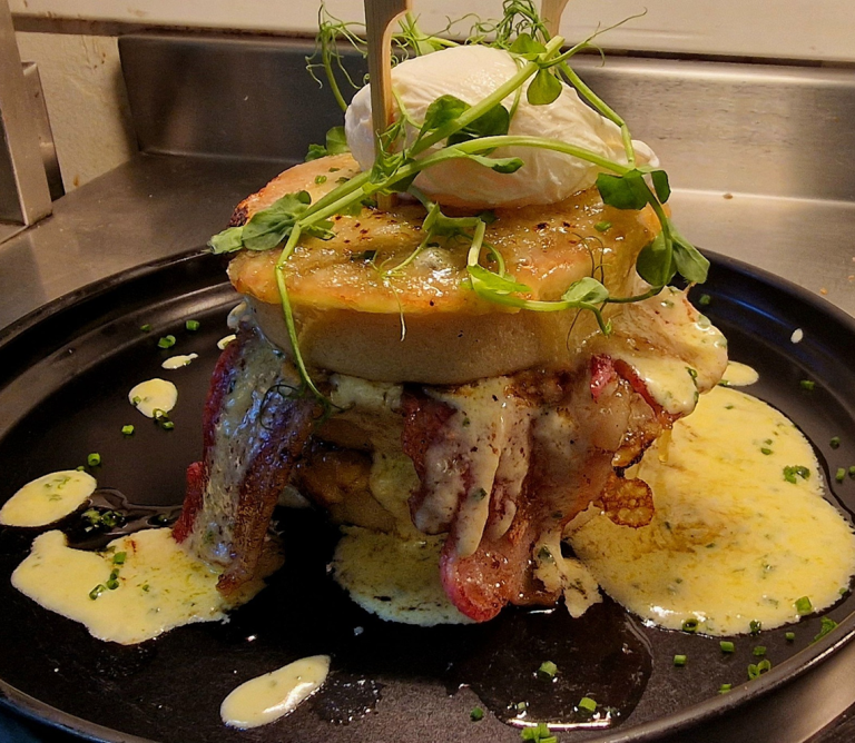 Cafe dish served at Lighthouse Cafe