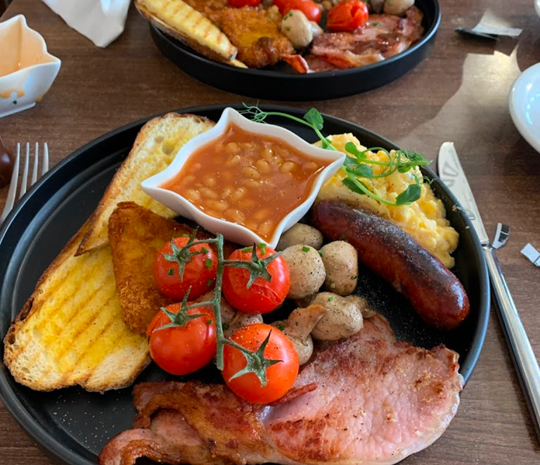 Lighthouse Cafe brunch plate