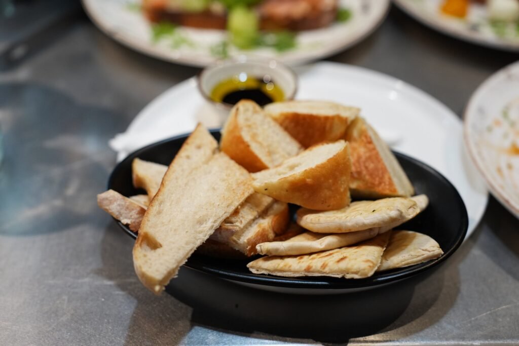 Toasted sandwich and chips