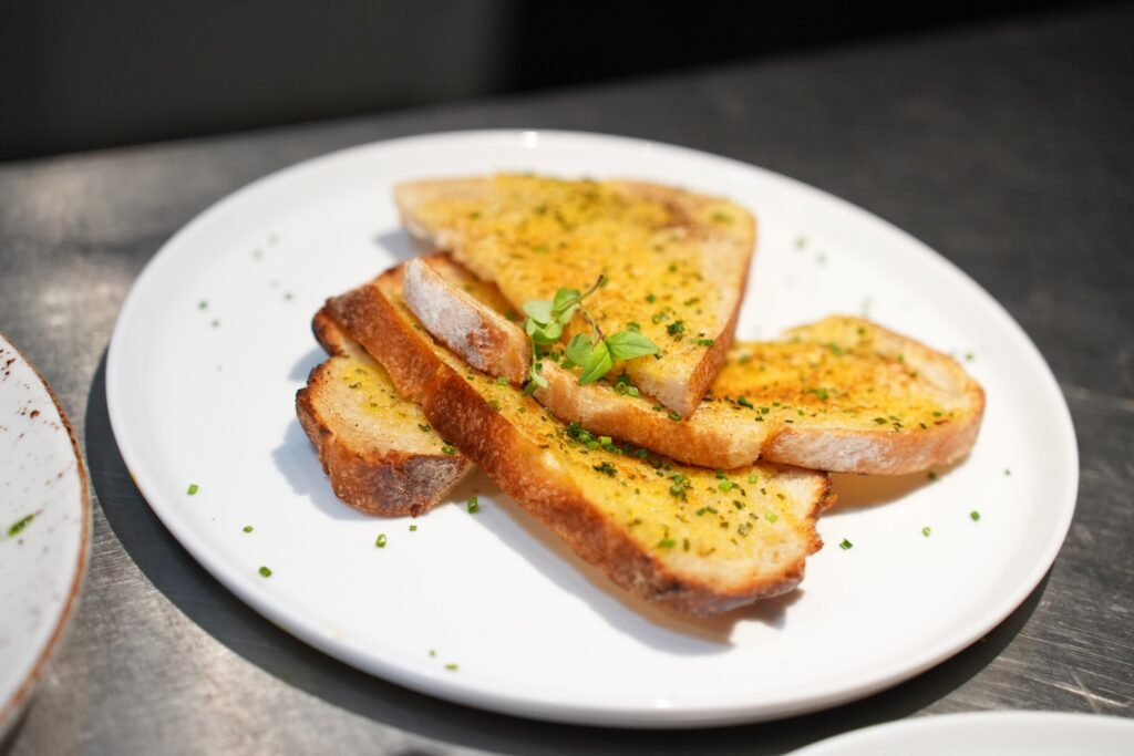 Toasted breakfast plate
